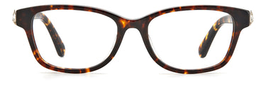 Premium Women Kate Spade Eyeglasses: Kenley / F - Havana - SpecSMART Eye Clinic (Front View)